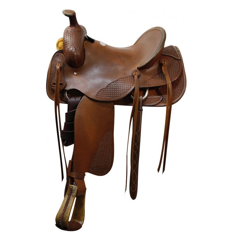 16″ Showman  Roper Saddle-ROPING WARRANTY-FREE SHIPPING