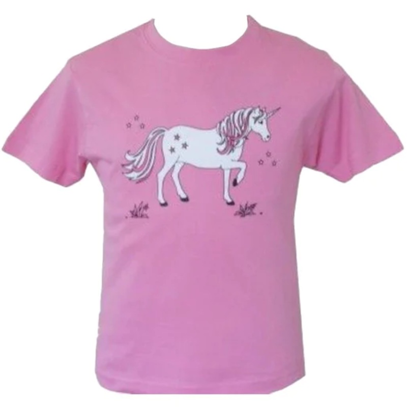 British Country Collection Dancing Unicorn Childs Tee