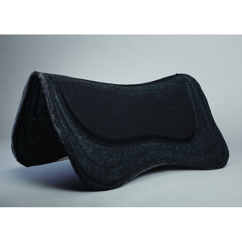 Colorado Saddlery Contour Western Saddle Pad With Bar Pads