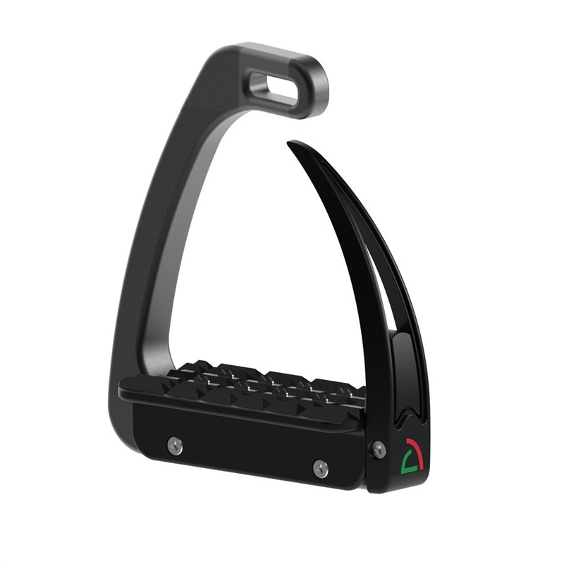 Safe Riding S-Light Stirrups – Jet Black