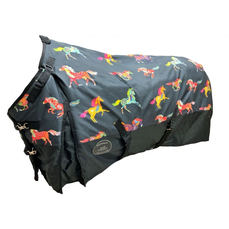 WINTER HORSE TURNOUT BLANKET 1200 DENIER WITH 300GM – FREE SHIPPING