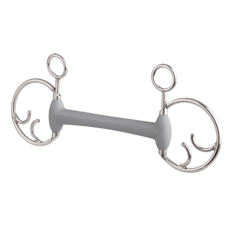 Beris Kimblewick Bit With Soft Eggbutt Bar