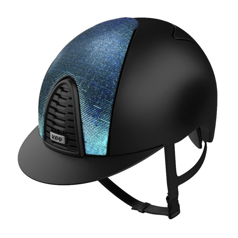 Cromo 2.0 Textile Black | Blue Galassia Fabric Front Panel