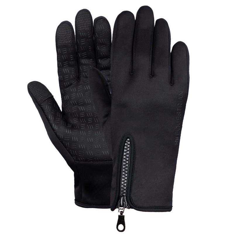 Hy Equestrian Stalactite Softshell Adult Riding Gloves