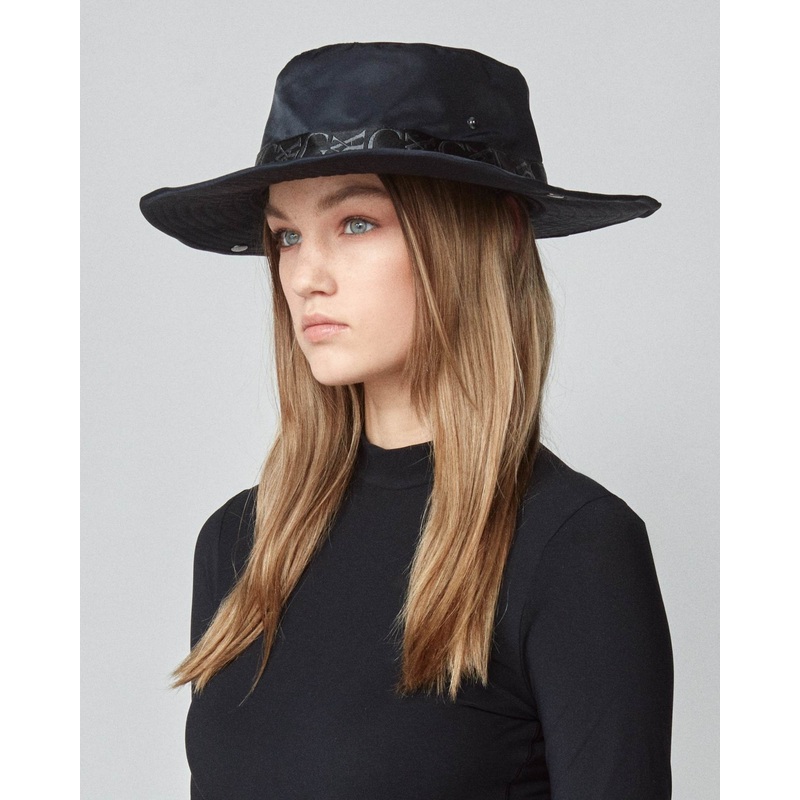 Yagya Monogram Hat Black