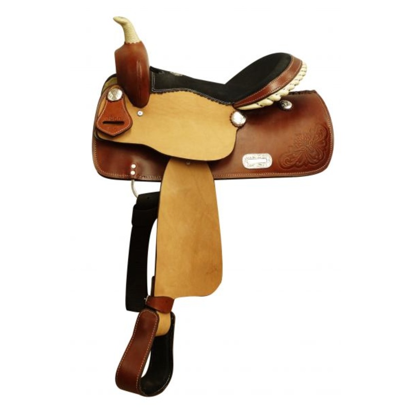 #3259: 14″, 15″, 16″Double Tbarrel style saddle