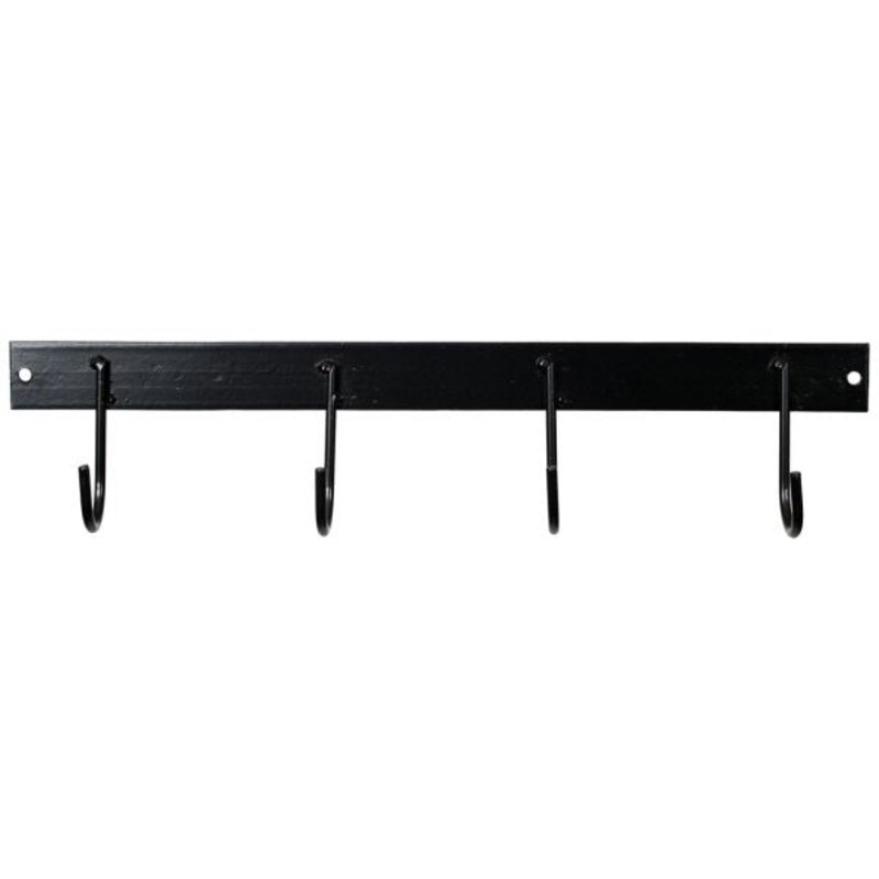 4 hook welded steel flat tack bar. 19″ long x 4″ tall