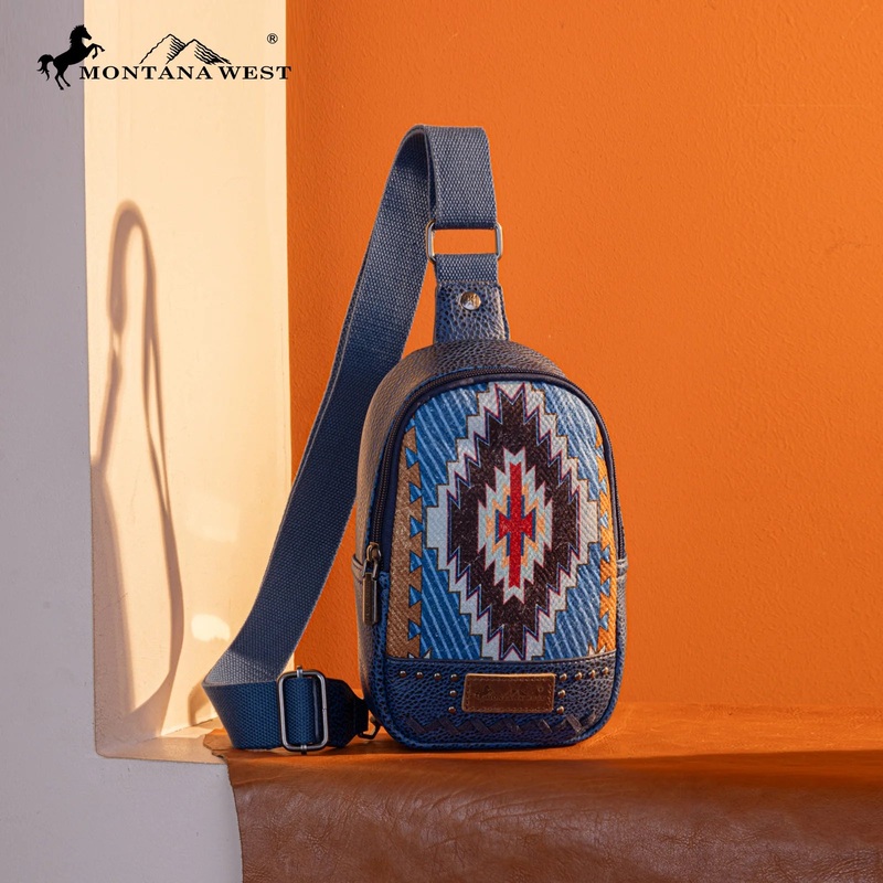 MW Aztec Collection Sling ~ Jean