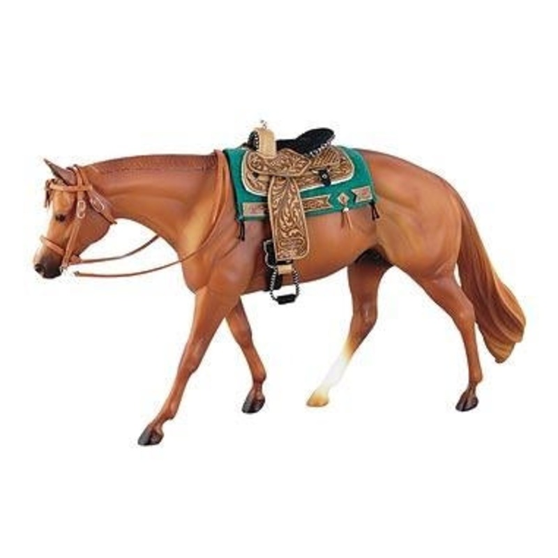 Western Show Bridle For Traditional-Sized Models