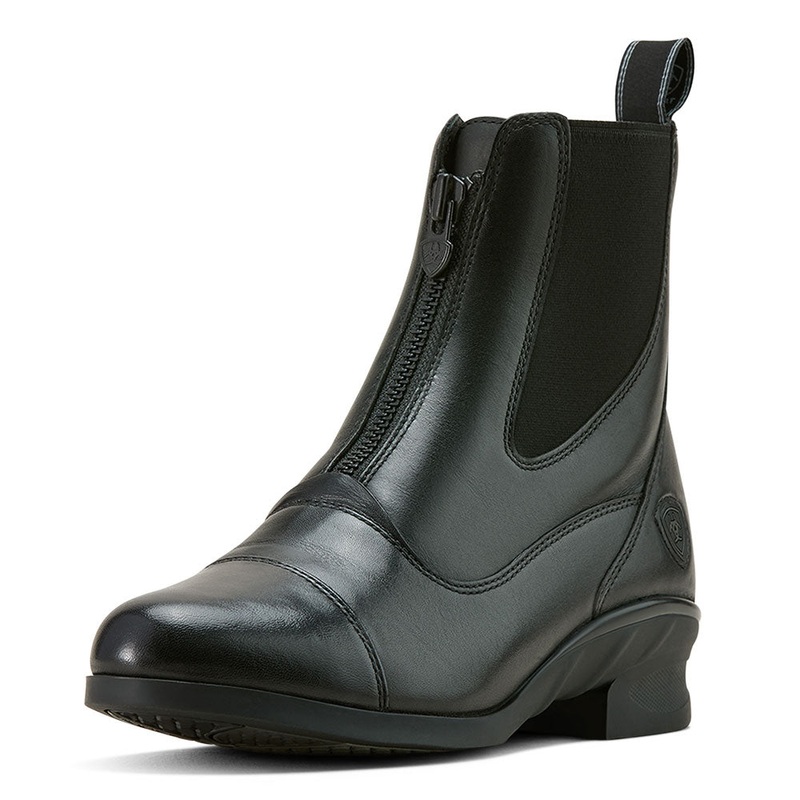 10061297 Ariat Women’s Heritage Zip Paddock Boot – Black