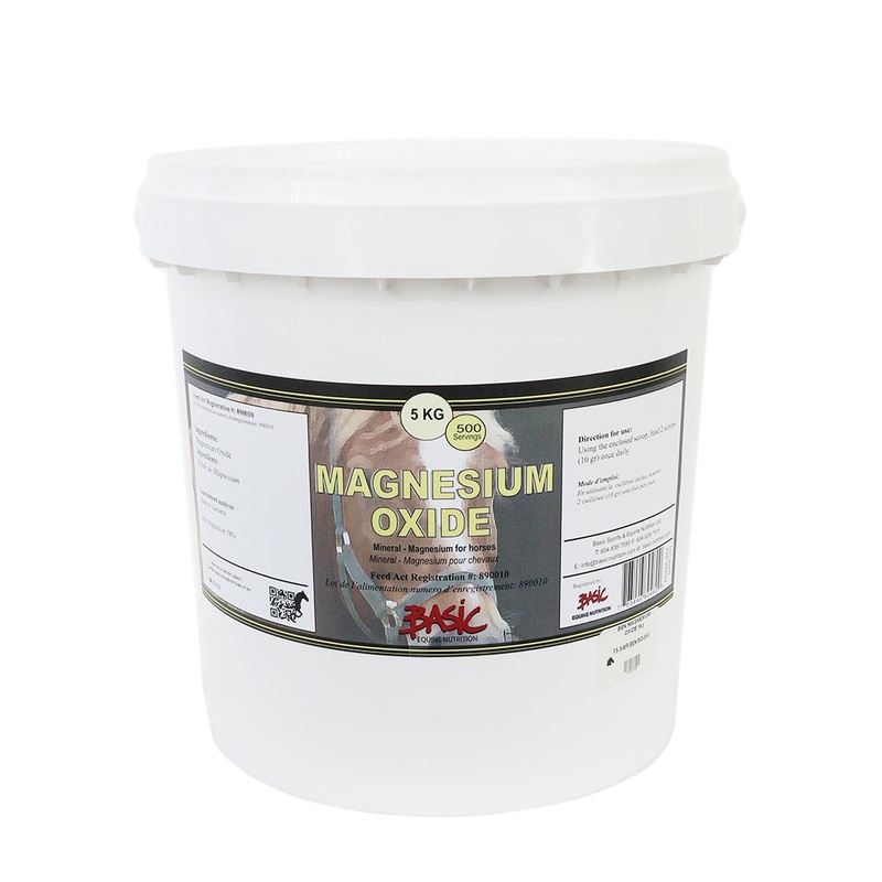 Basic Equine Nutrition Magnesium Oxide 5kg