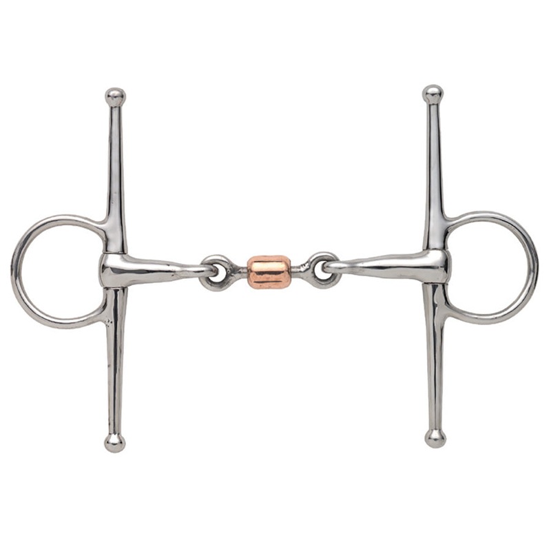 Full Cheek Snaffle with Copper Peanut