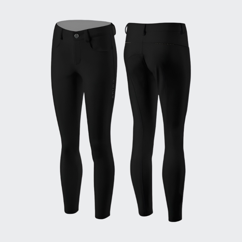 Girls Nazare Breeches | Knee Grip | Black