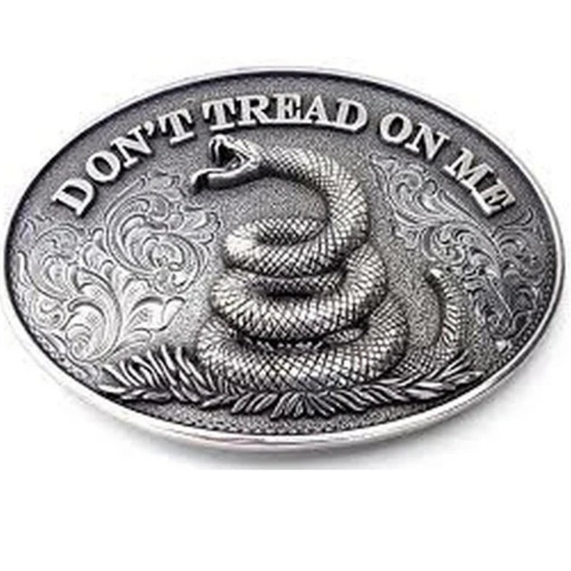 Don’t Tread On Me Belt Buckle