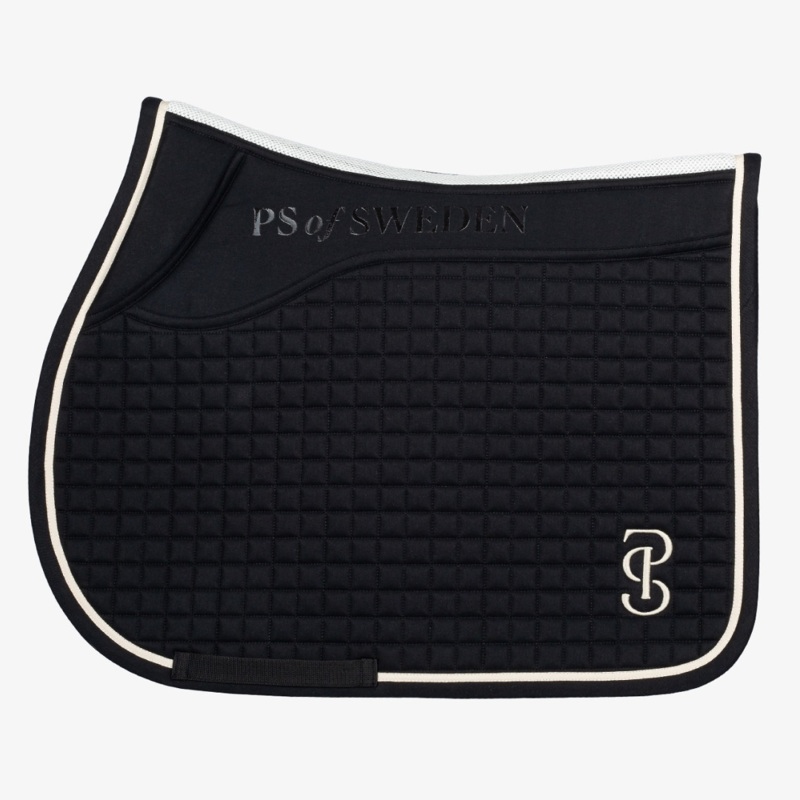 PS of Sweden Black EliteJump Saddle Pad