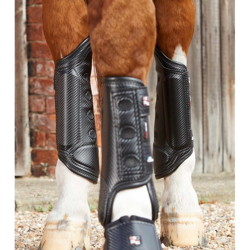 Carbon Tech Air Cooled Eventing Boots Black Hind
