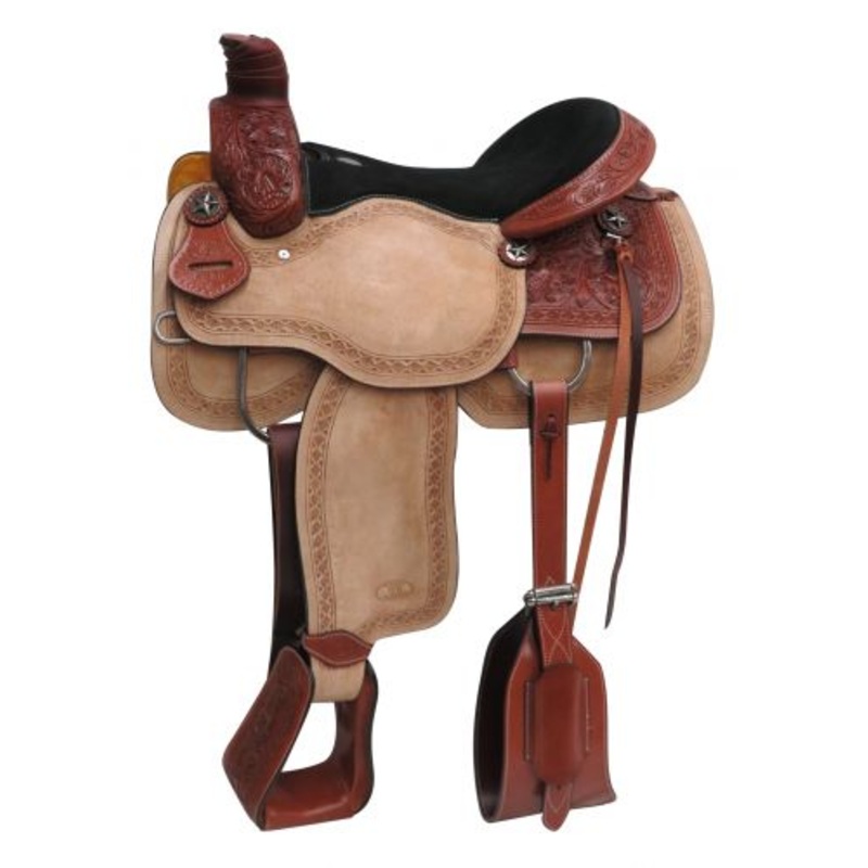 #673016: 16″ Circle S Roper style saddle