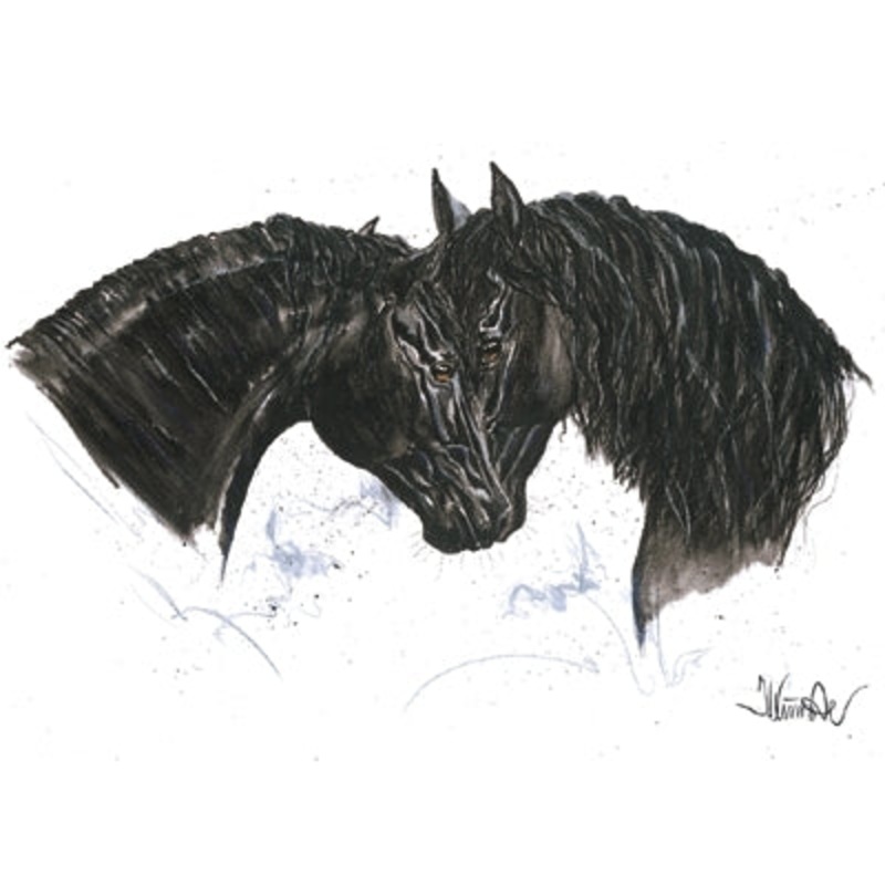 Paint it Black (Friesian) By: Jan Kunster