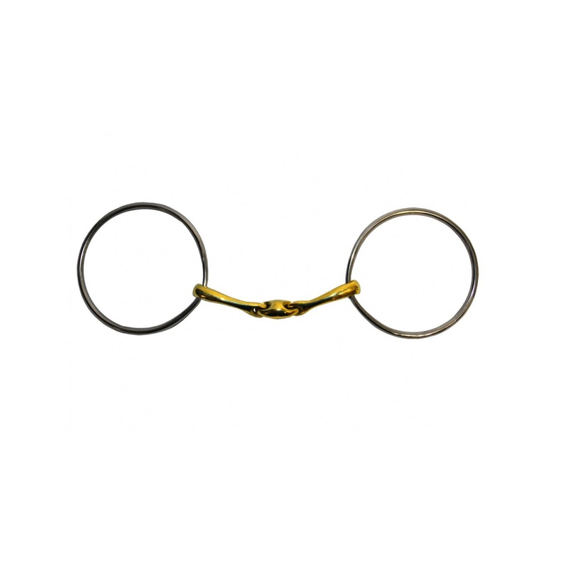 Thin Loose Ring Double Jointed Snaffle