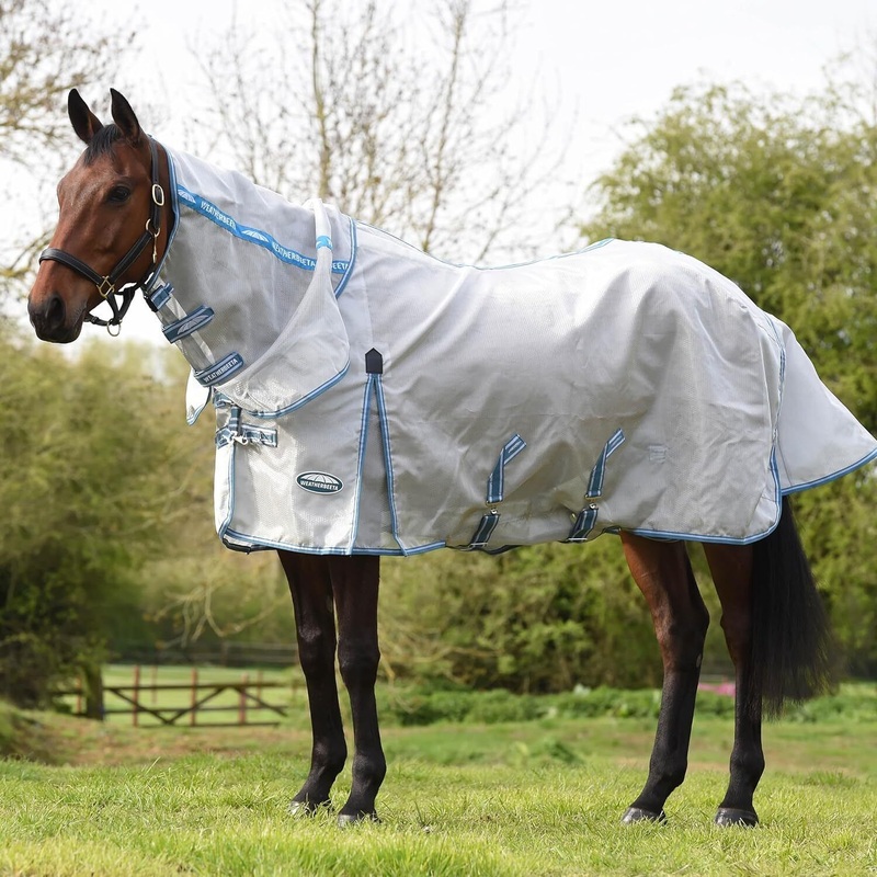 WeatherBeeta ComFiTec Hexi Shield Fly Horse Rug, Combo Full Neck, Belly Band
