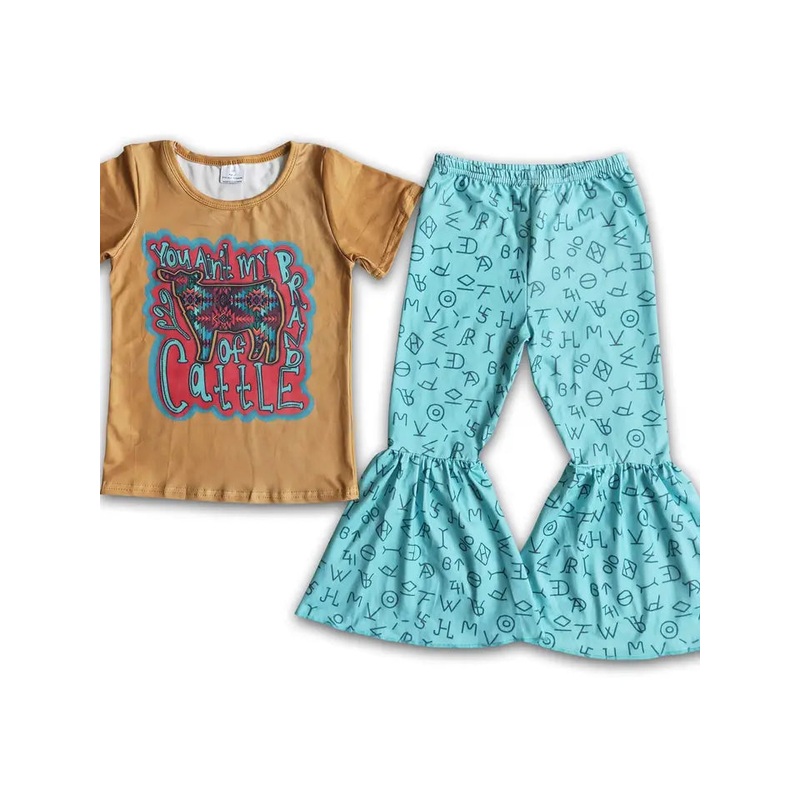 Cattle Brand Outfit ~ Shirt & Bell Bottoms
