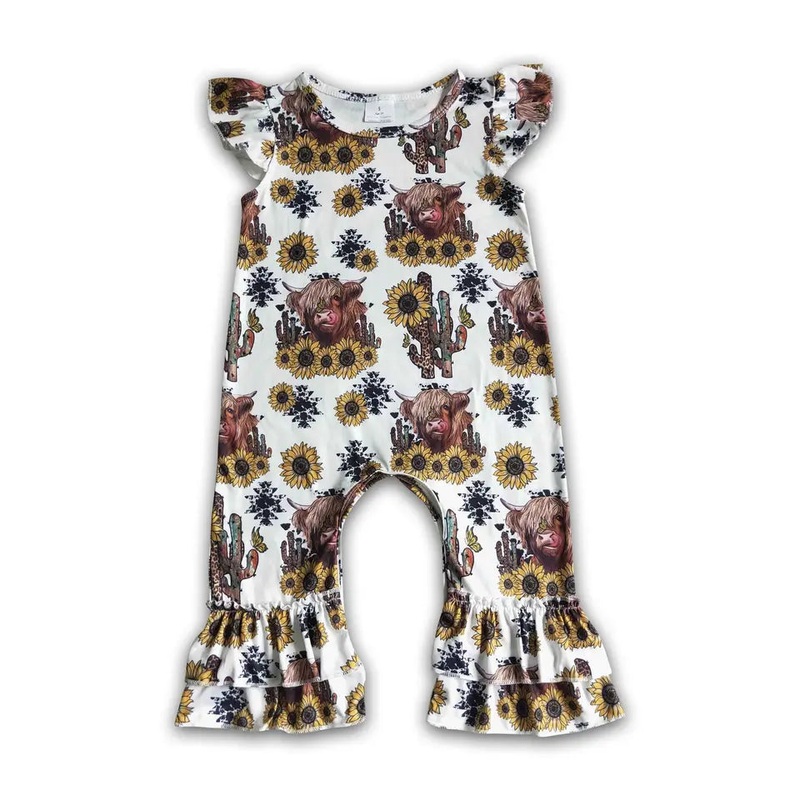 Highland Cow Romper