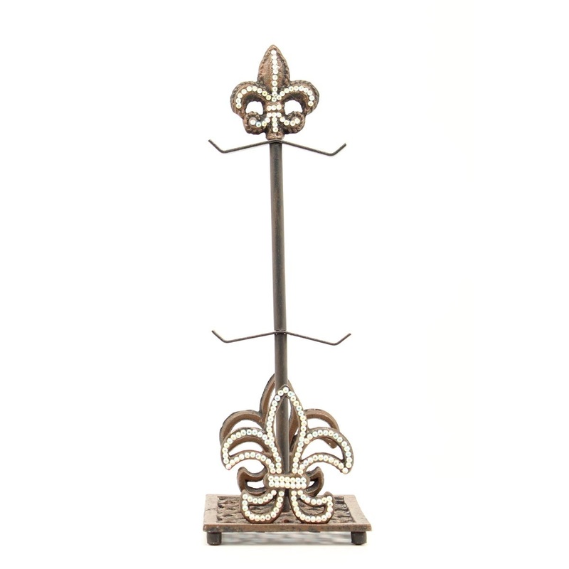 Western Moments Monarch 4 Piece Mug Rack