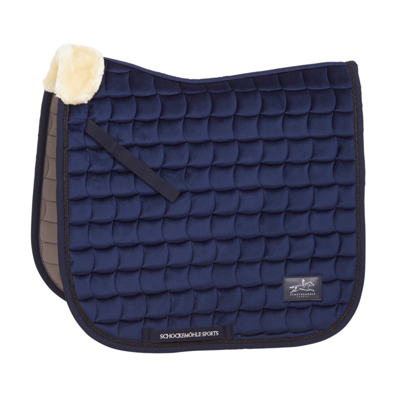 Schockemohle New Magic Pad Dressage Style Saddle Pad, Blue Nights