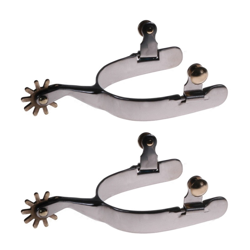 Stainless Steel Spurs 3/4″ Band 2″ Shank
