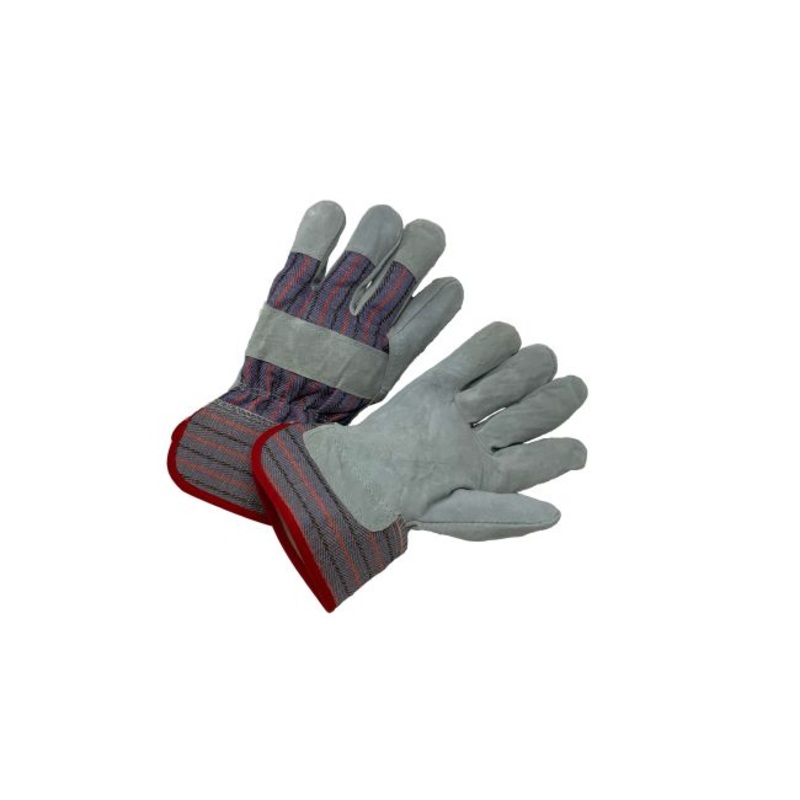FIRM GRIP Medium Suede Leather Palm Work Gloves