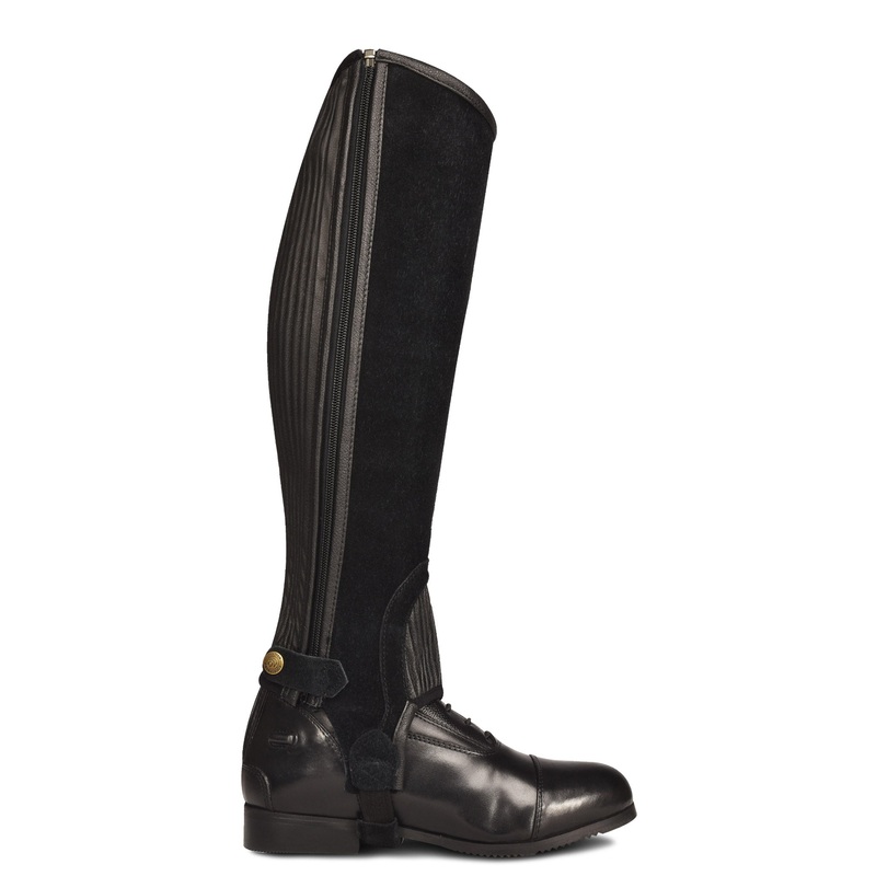 Women’s Suede Ribbed Half Chaps