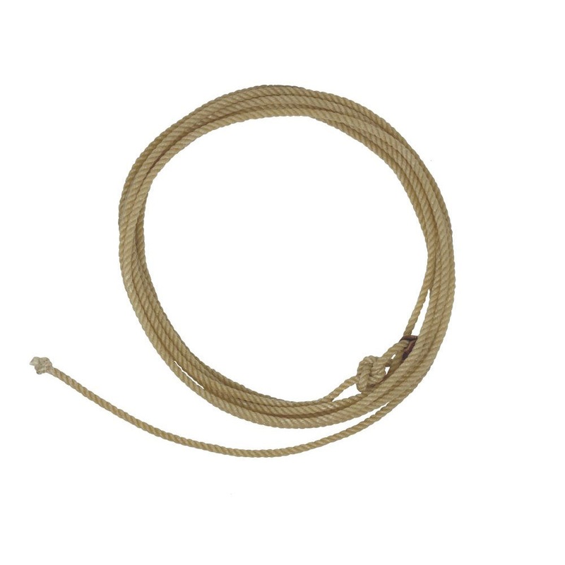 7/16″ X 30′ Soft Lay Synthetic Lariat with Leather Burner