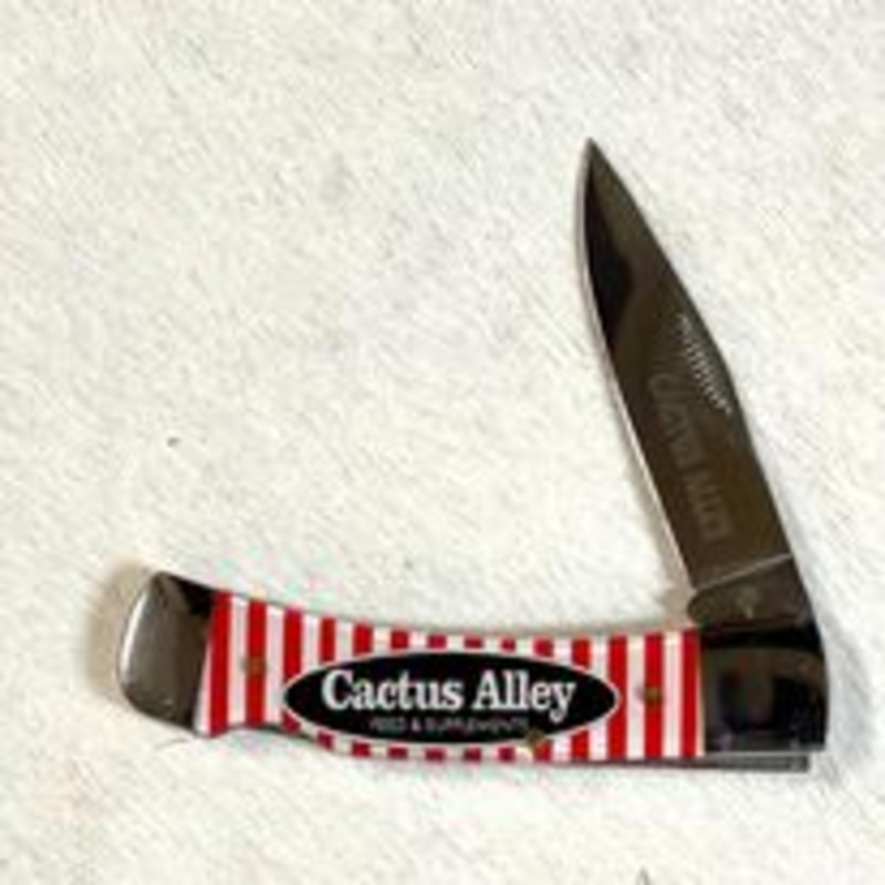 Whiskey Bent Knife ~ Trapper Locking ~ Feed Sack