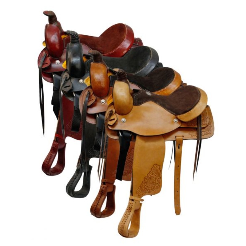#018: Roping Style saddle made by Buffalo Saddlery