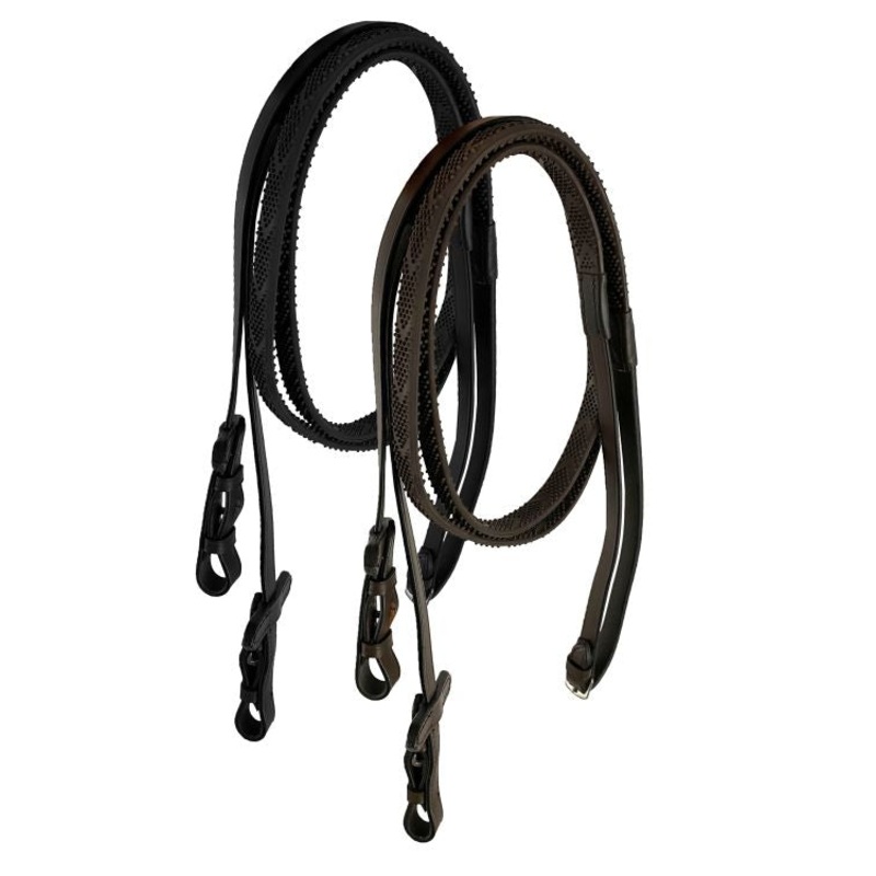 56 Raised Rubber Grip Reins