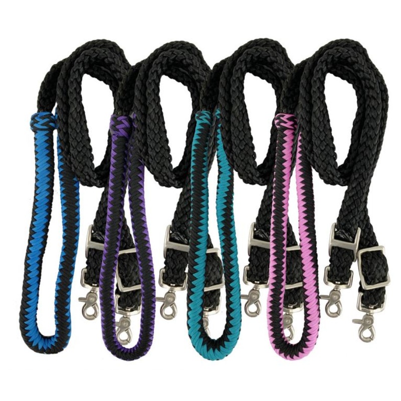 8ft Nylon braided roping rein