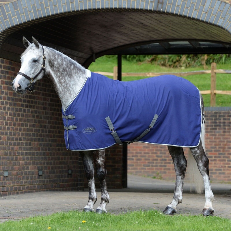Weatherbeeta  Cotton Show Sheet / Travel Rug, With Surcingles II , Std Neck