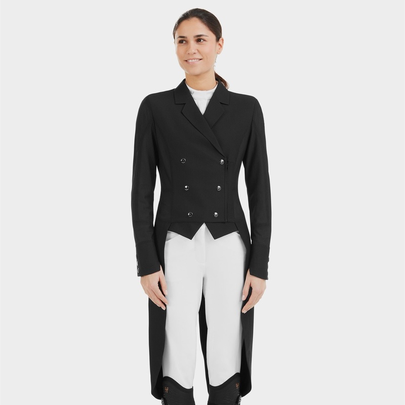 Womens Mesh Long Frac Tailcoat