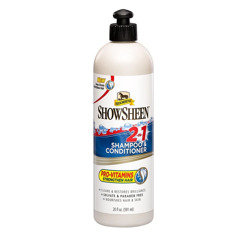 Absorbine ShowSheen 2-In-1 Shampoo & Conditioner – 22 oz.