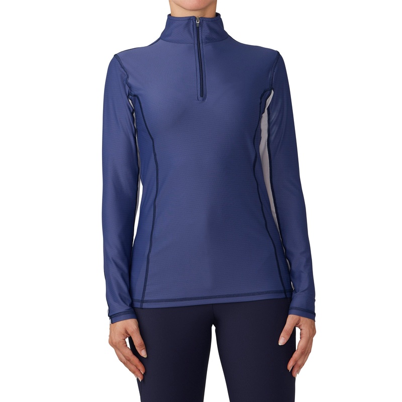 Altitude Sun Shirt Long Sleeve – Navy/Grey
