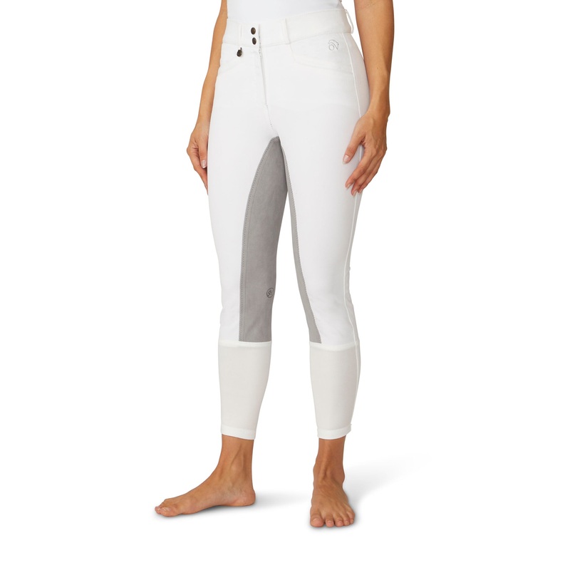 Women’s Celebrity EuroWeave DX Full Seat Breech – White
