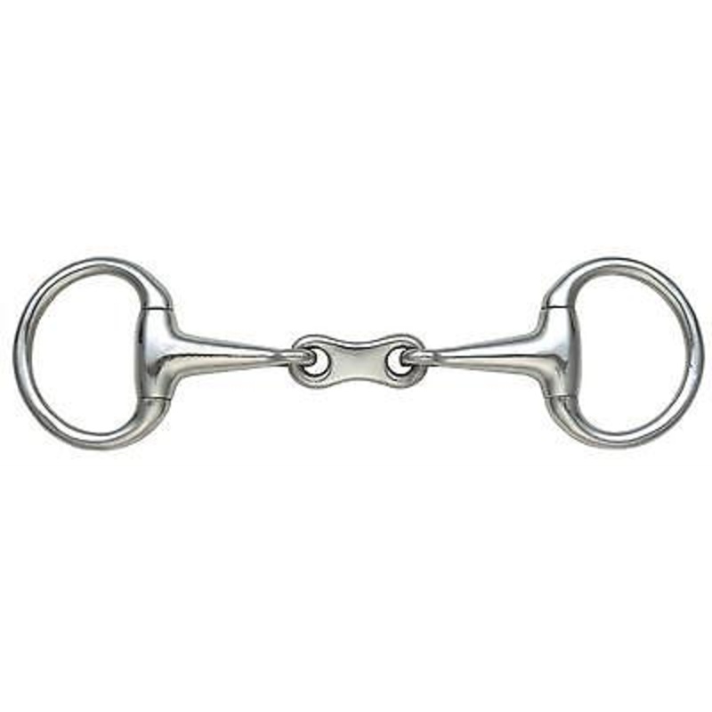 Shires Small Ring French Link Bradoon Eggbutt  Snaffle Bit