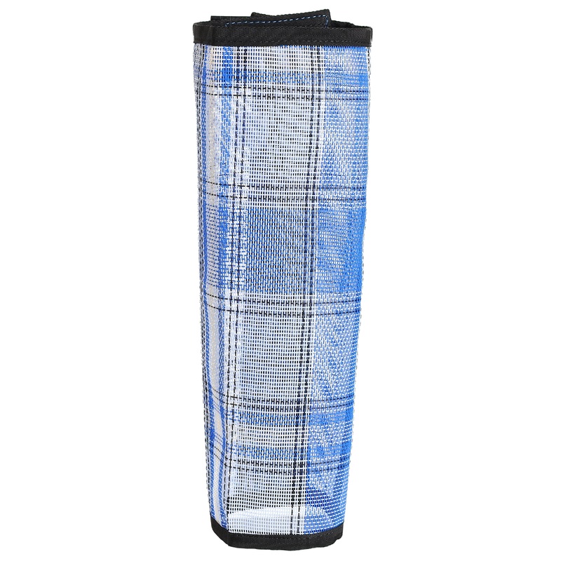 Showman Royal Blue Plaid Stand Up Fly Boot – Average