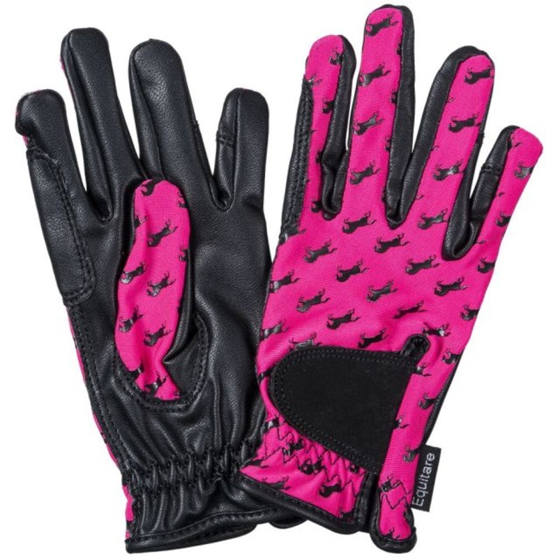 Youth Riding Gloves ~ Pink