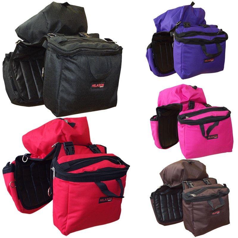 14X12X6 Hilason Detachable Insulated Horse Saddle Side Bag