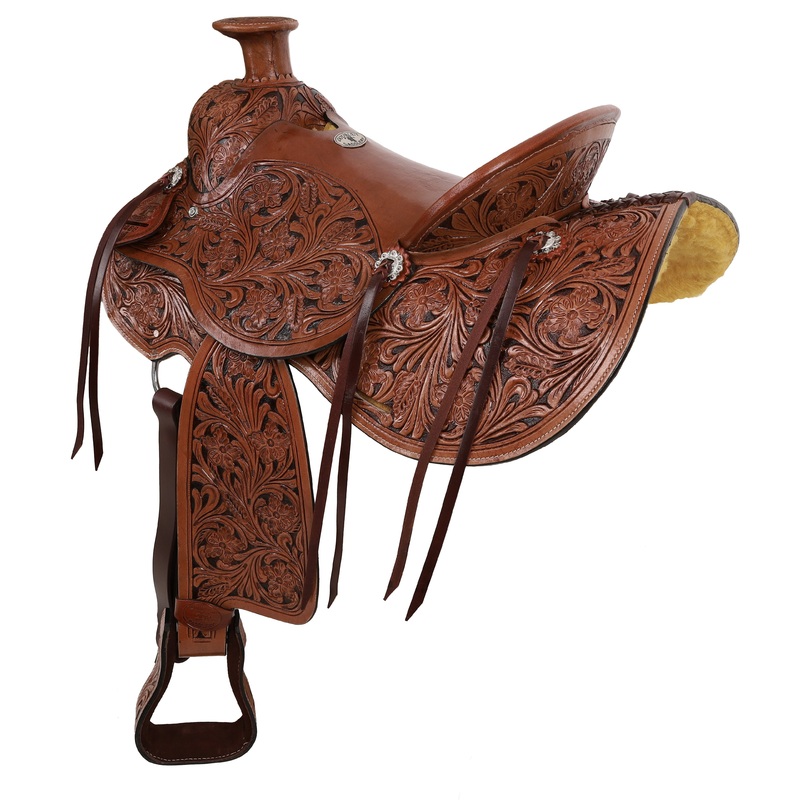 Double T Amarillo Wade Style Saddle – 16 Inch