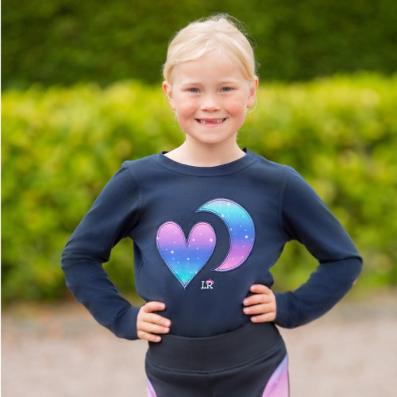 Dazzling Night Long Sleeve T-Shirt by Little Rider