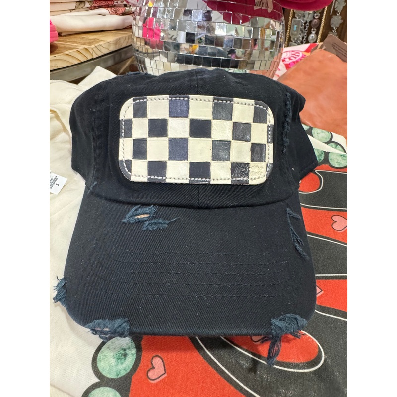 McIntire Low Crown Checkered Cap