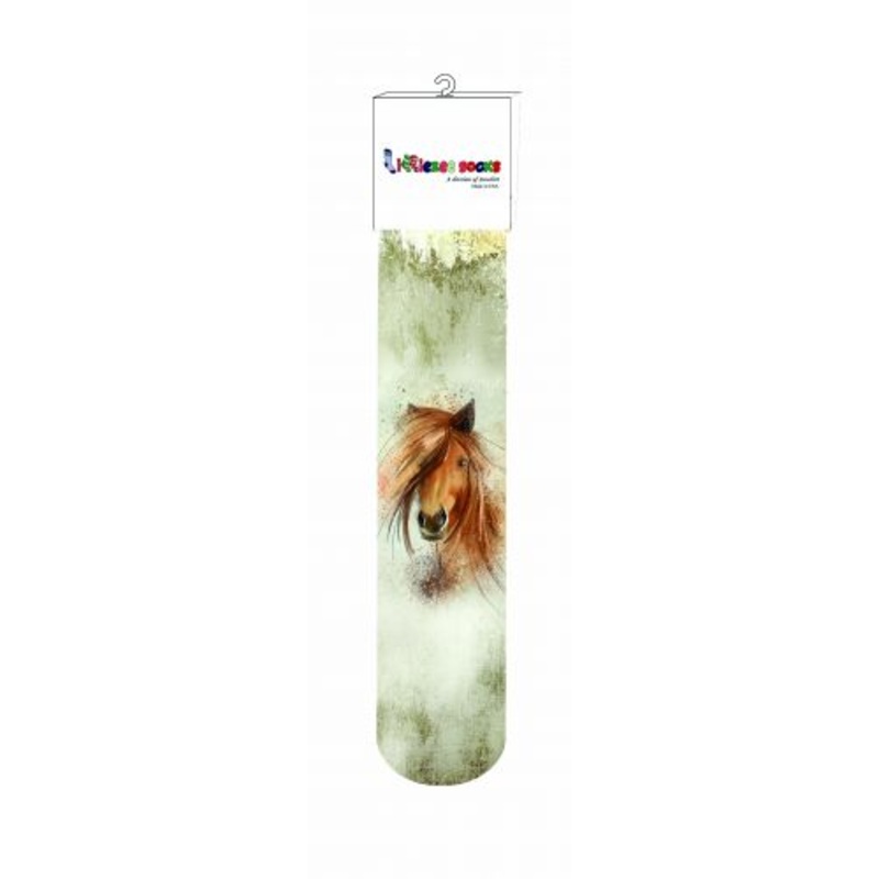 #S1604: “Preppy Horse” Socks