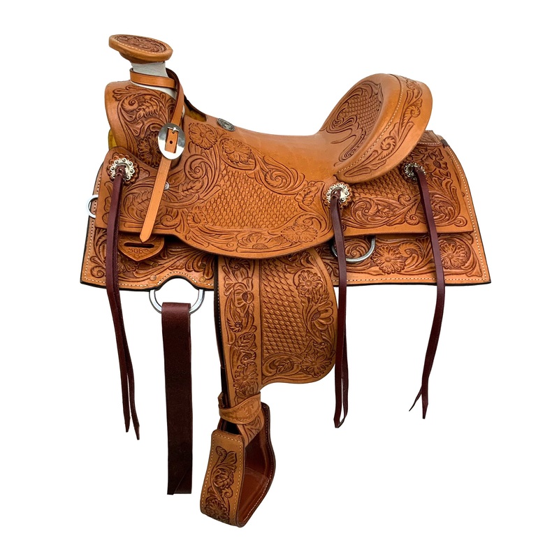 13″ Double T Sundance Wade Style Saddle